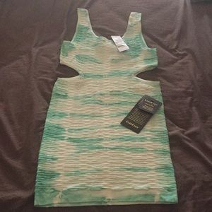 Bebe Dress Bodycon Size PS Small.